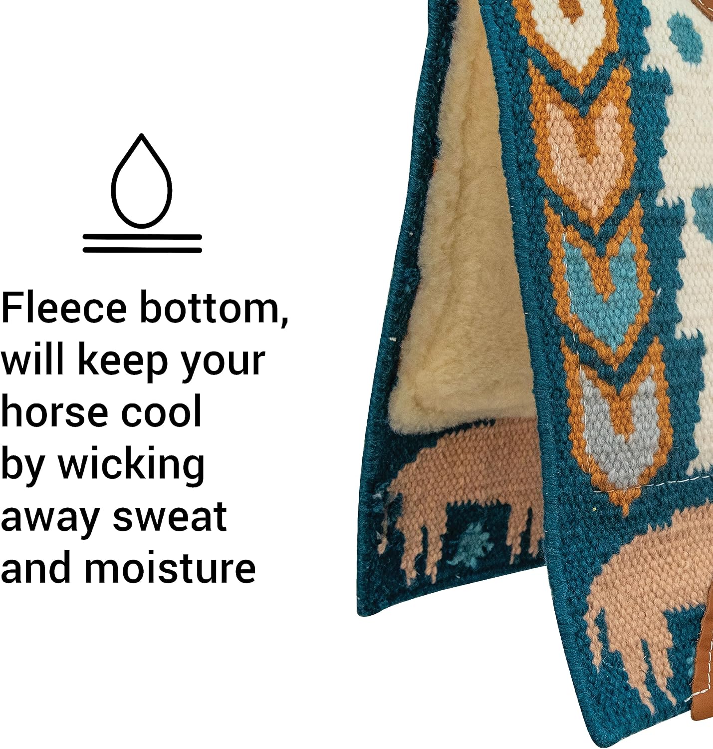 Professional's Choice Into The Storm Good Medicine Saddle Pad