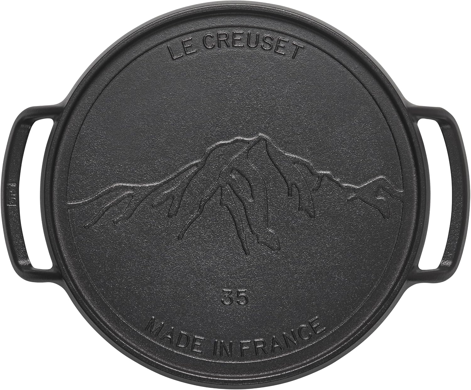 Le Creuset Alpine Outdoor Collection Enameled Cast Iron Pizza Pan, 15'