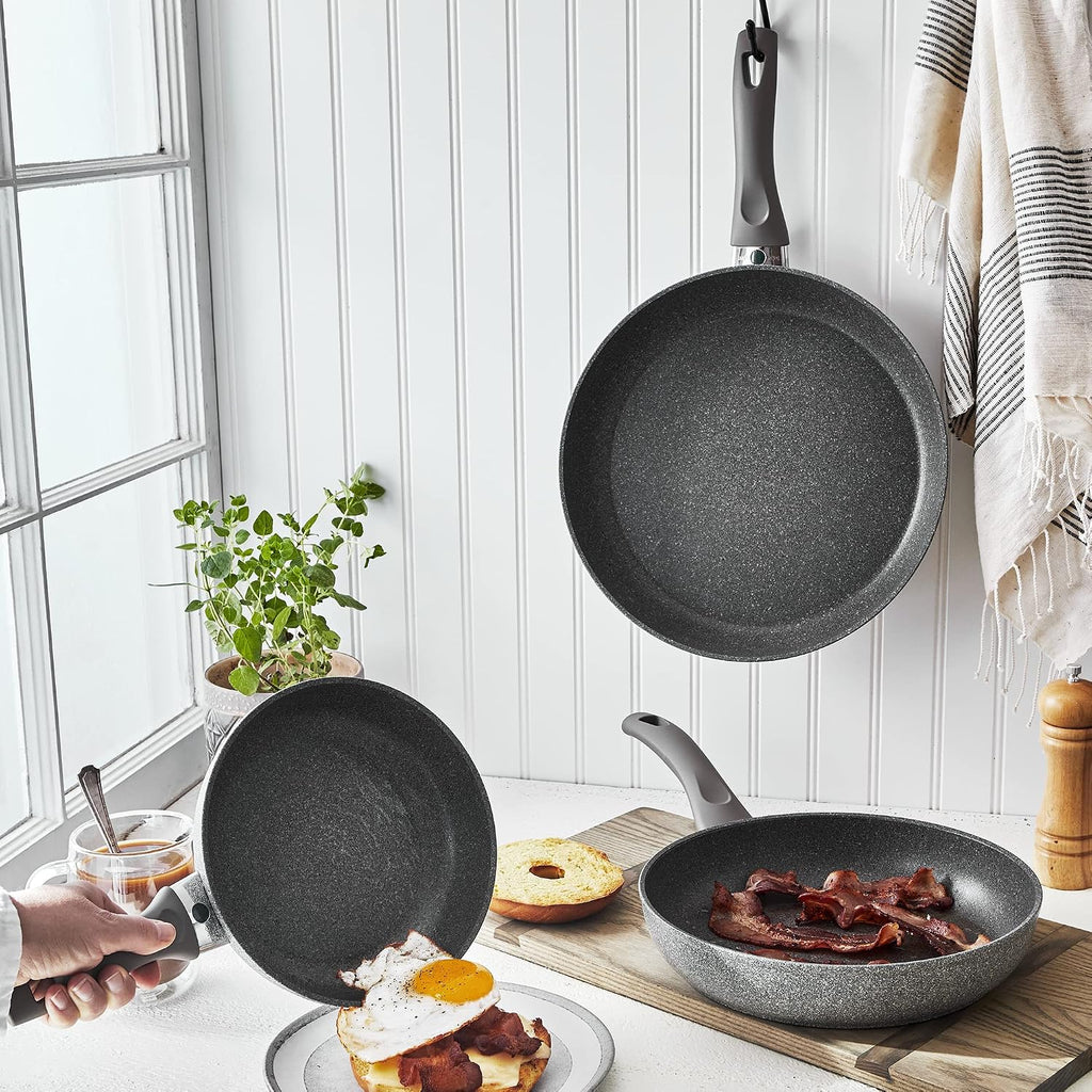BALLARINI Modena by HENCKELS Forged Aluminum 3-pc Nonstick Fry Pan Set