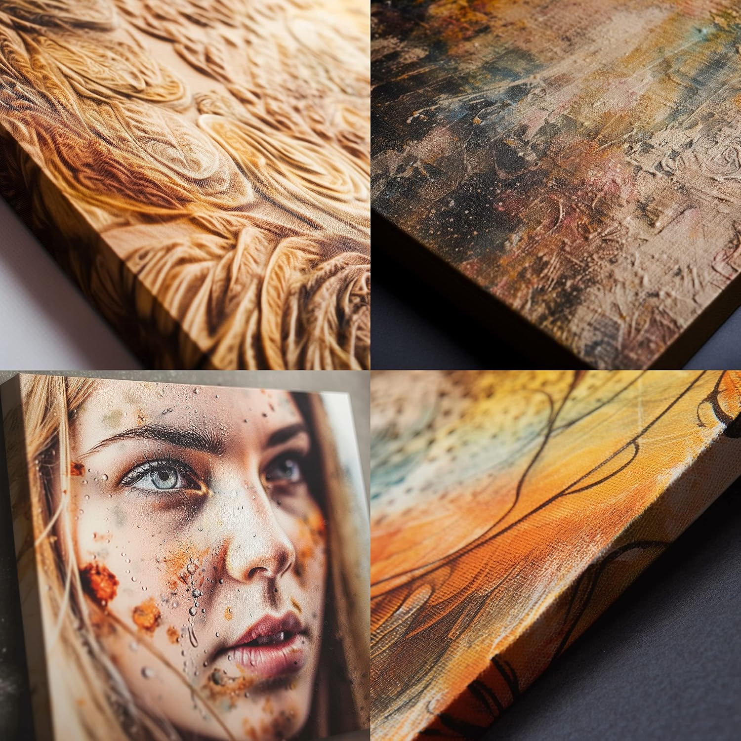 Premium Polyester Canvas Roll, Quick Dry, Wide Format Inkjet Printer Compatible, Perfect for Fine Art, Photography, Giclée Printing, Archival Quality Prints. (44' x100' Glossy ECO-Solvent Polyester)