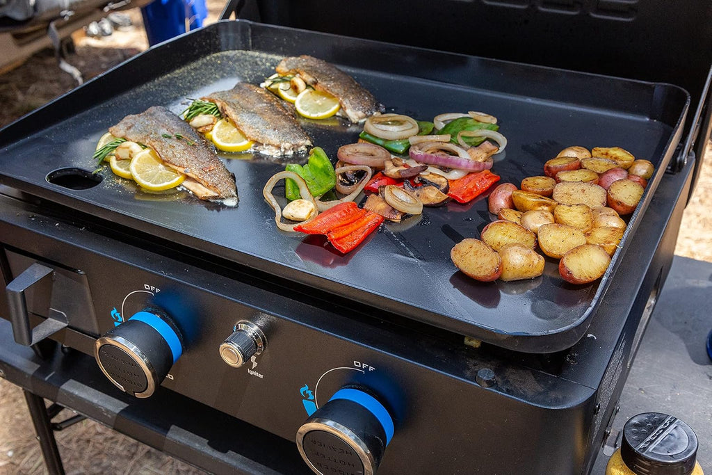 PIT BOSS Ultimate PB2BGD2 Gas Griddle, 2 Burner, Black