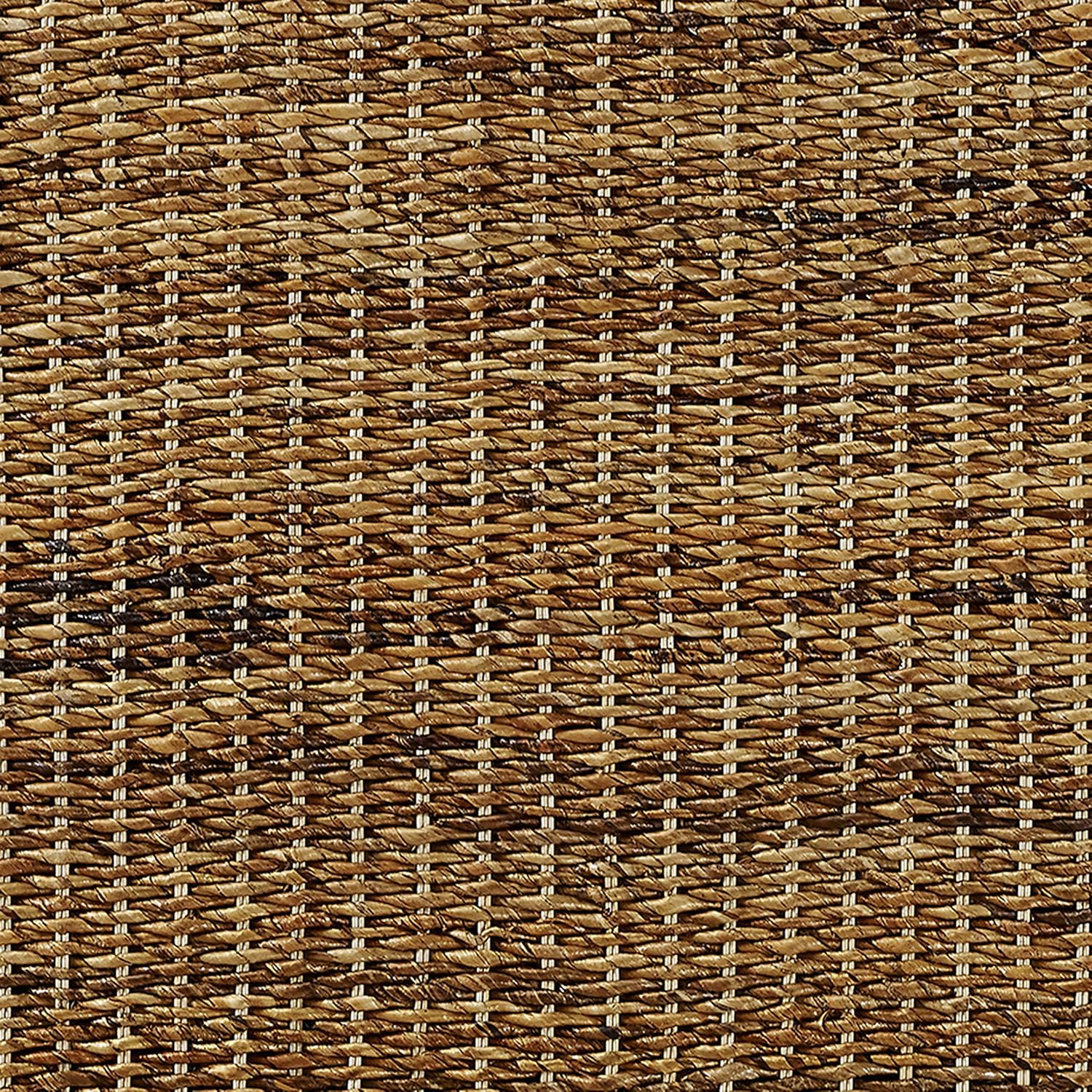 Crosley Furniture Serena Bed, Handwoven Natural Fiber Rattan Headboard and Footboard Set, Banana Leaf, Queen