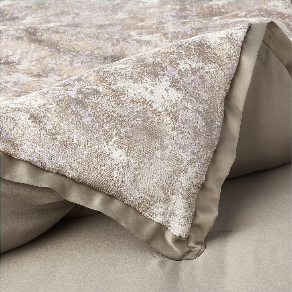 Riverbrook Home Elegant Collection Comforter Set, King, Aileen - Gray/Spice, 12-Piece Set