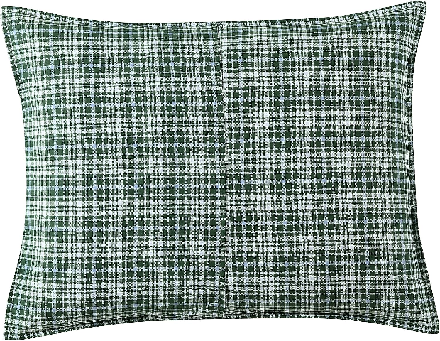 Laura Ashley - King Comforter Set, Soft & Reversible Cotton Bedding, Medium Weight 7 Piece Bed Set with Matching Pillowcases, Euro Shams & Bonus Throw Pillow Covers (Bramble Floral Green)