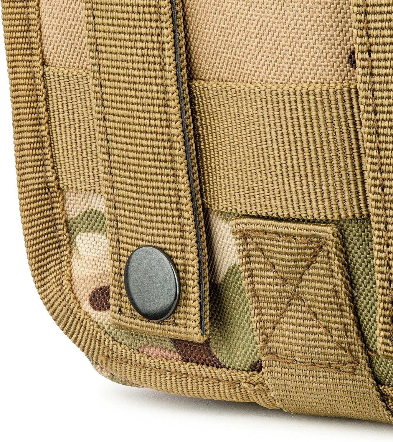Scherber Premium IFAK Kit Trauma Pack | HSA/FSA Approved | SOF Tourniquet, QuikClot 4x4 HyFin Chest Seal, Israeli Bandage | Fully Stocked MOLLE Pouch for Gunshot, Bleeding, Major Wound Care (Camo)
